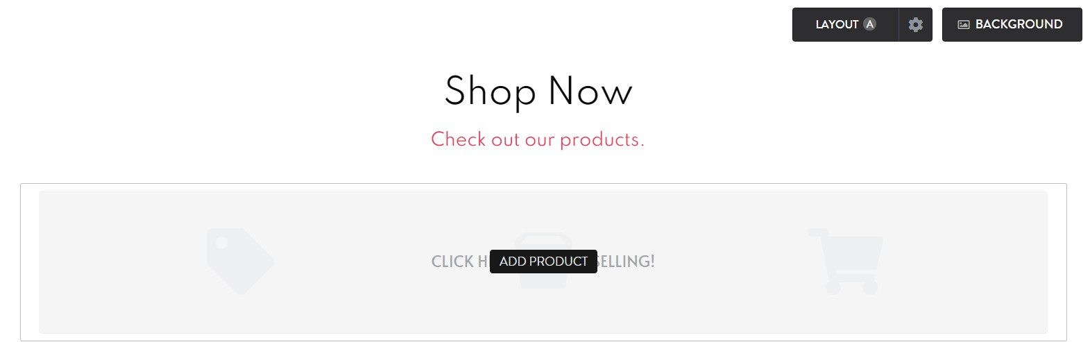 Image taken from Strikingly Product Image taken from Strikingly Product